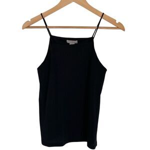 H‎ & M Camisole Tank Top Womens Size XS Black Spaghetti Straps Basic
